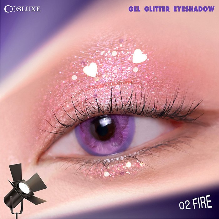 อายแชโดว์กลิตเตอร์ Cosluxe Wink To The Blink Blink Stardust Bunny