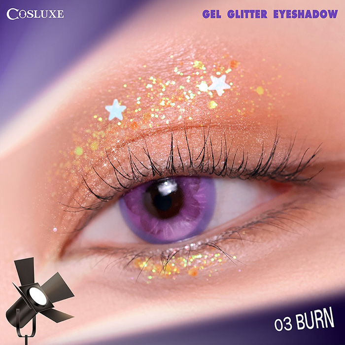 อายแชโดว์กลิตเตอร์ Cosluxe Wink To The Blink Blink Stardust Bunny