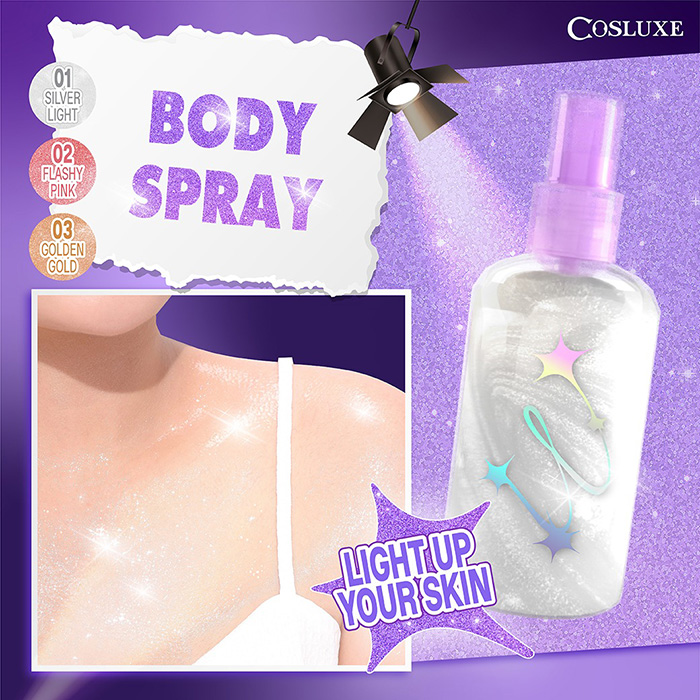 ออยล์บำรุงผิว Cosluxe Wink To The Blink Blink Super Shine Bunny Body Spray