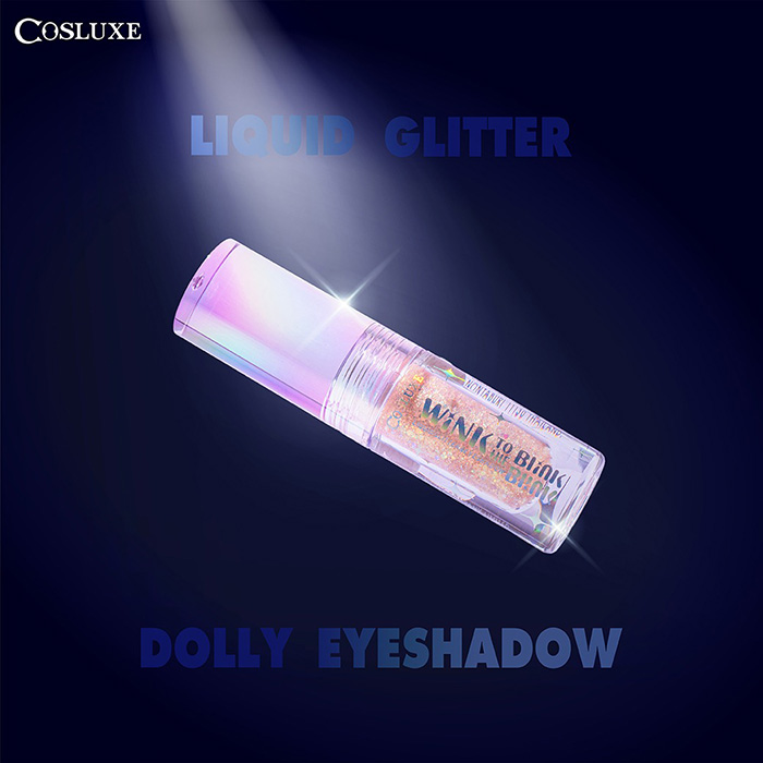 อายแชโดว์กลิตเตอร์ Cosluxe Wink To The Blink Blink Super Star Liquid Glitter Dolly & Eyeshadow