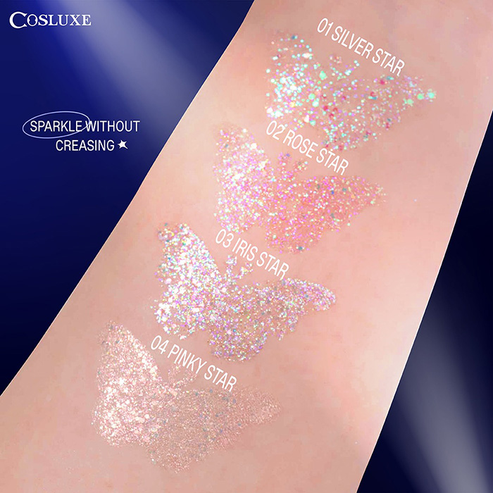 อายแชโดว์กลิตเตอร์ Cosluxe Wink To The Blink Blink Super Star Liquid Glitter Dolly & Eyeshadow