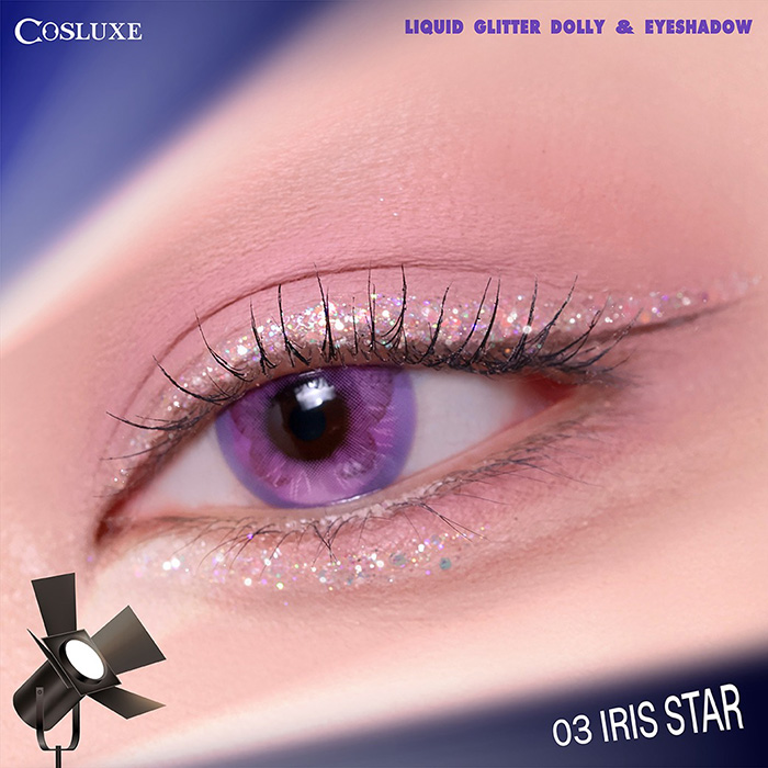อายแชโดว์กลิตเตอร์ Cosluxe Wink To The Blink Blink Super Star Liquid Glitter Dolly & Eyeshadow