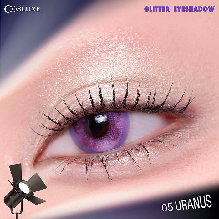 อายแชโดว์ Cosluxe Wink To The Blink Blink Twinkle Glitter Star Eyeshadow Powder