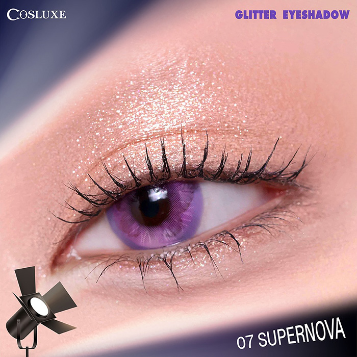 อายแชโดว์ Cosluxe Wink To The Blink Blink Twinkle Glitter Star Eyeshadow Powder