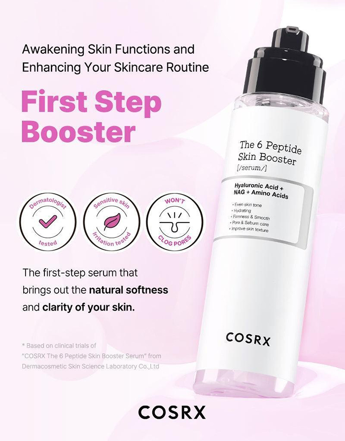 เซรั่ม COSRX The 6 Peptide Skin Booster Serum