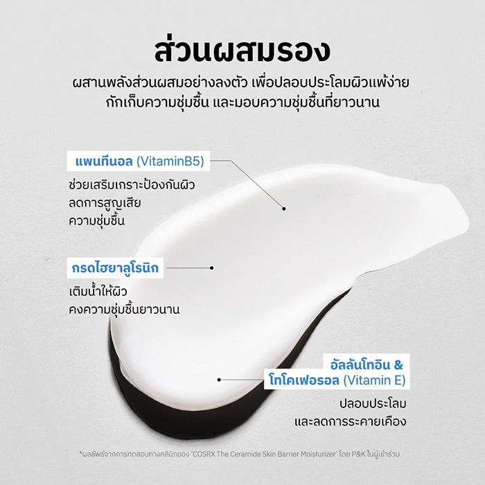 ครีมบำรุงผิวหน้า COSRX The Ceramide Skin Barrier Moisturizer