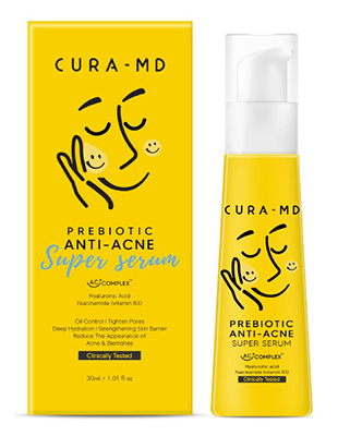 CURA-MD Prebiotic Anti-Acne Super Serum เซรั่มลดสิว คุมมัน 