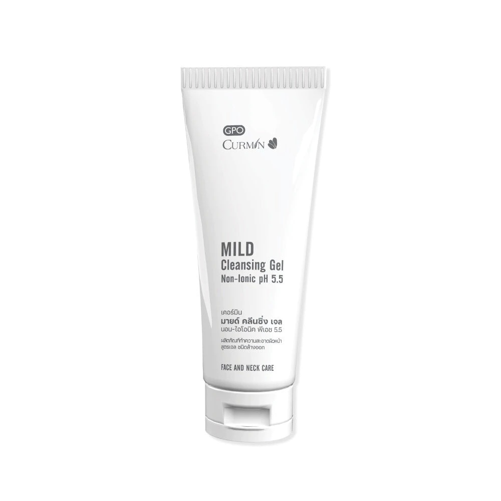 คลีนซิ่งเจล CURMIN Mild Cleansing Gel Non-Ionic pH 5.5