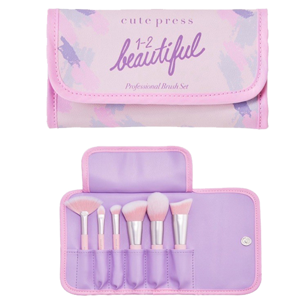 Cute Press 1-2 Beautiful Professional Brush Set