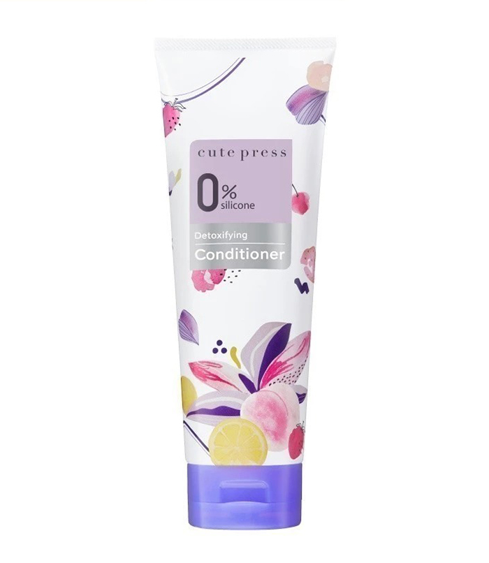 ครีมนวดผม Cute Press 0% Silicone Detoxifying Conditioner