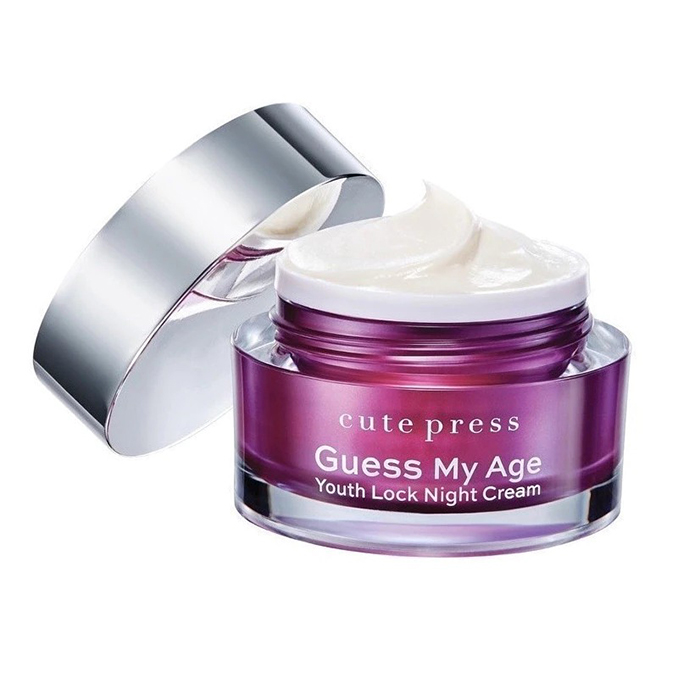 ไนท์ครีม Cute Press Guess My Age Youth Lock Night Cream