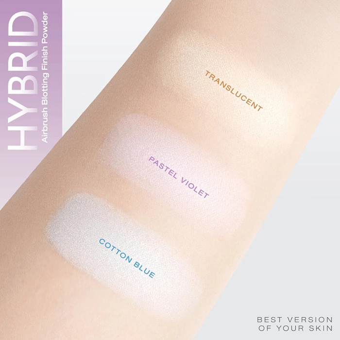 แป้งฝุ่นอัดแข็ง Cute Press Hybrid Airbrush Blotting Finish Powder แป้งฝุ่นอัดแข็ง Cute Press Hybrid Airbrush Blotting Finish Powder