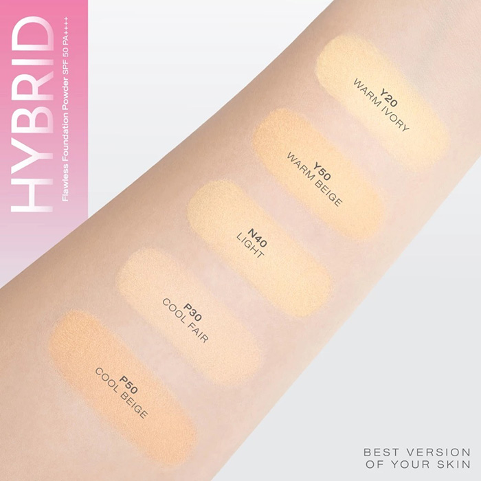 แป้งผสมรองพื้น Cute Press Hybrid Flawless Powder SPF 50 PA++++ แป้งผสมรองพื้น Cute Press Hybrid Flawless Powder SPF 50 PA++++
