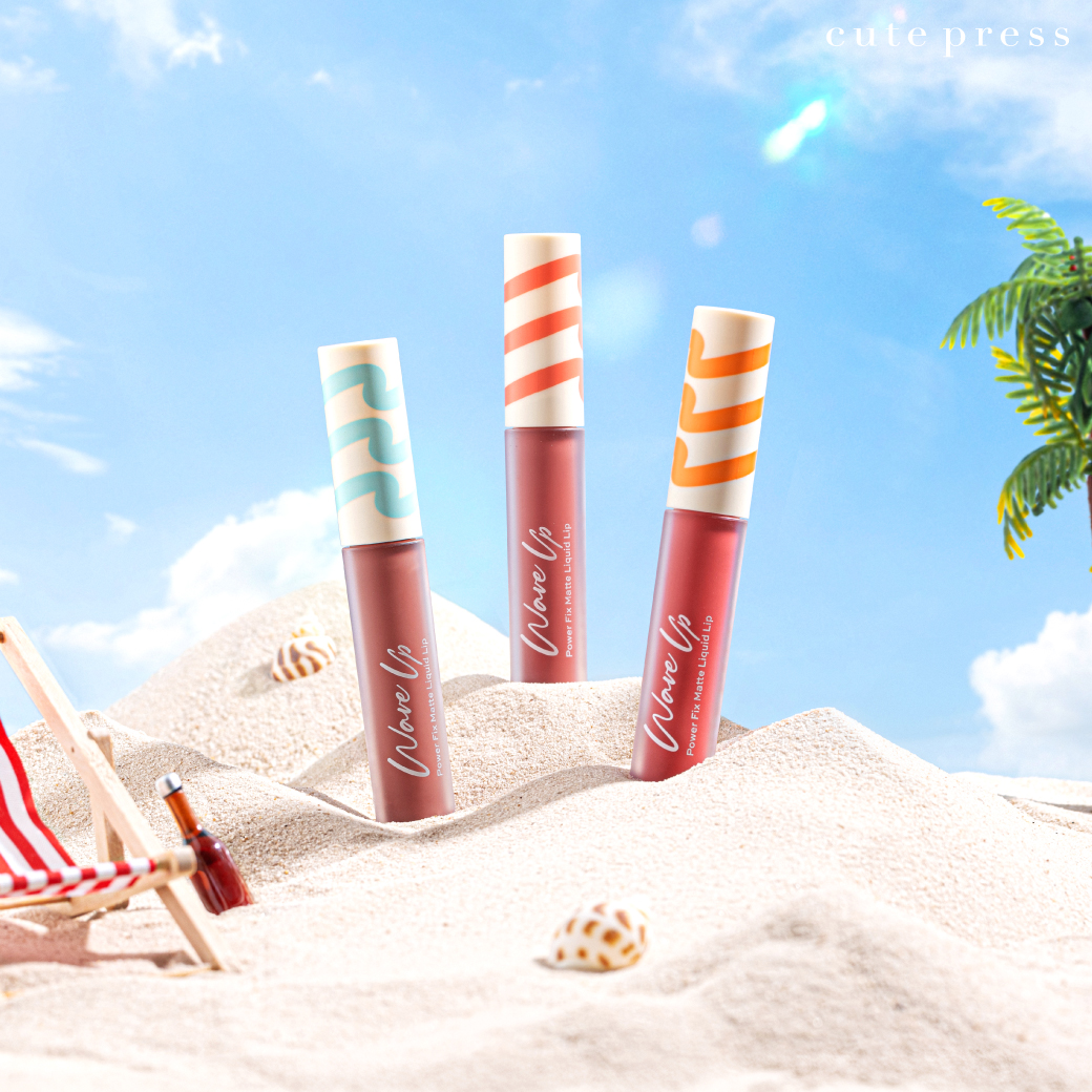 ลิปลิควิด Cute Press Wave Up Power Fix Matte Liquid Lip