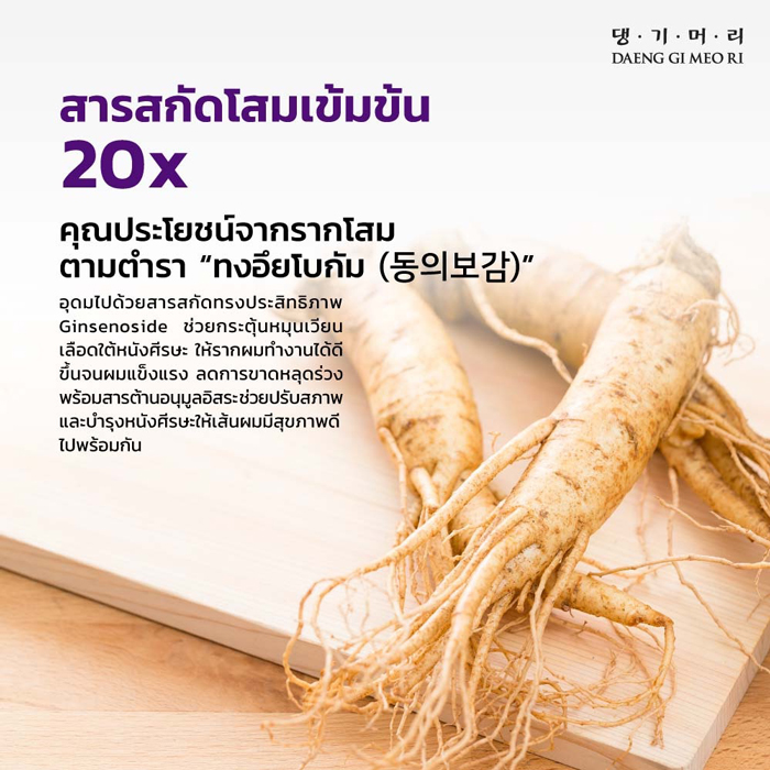 ทรีทเม้นท์ Daeng Gi Meo Ri JINGI Anti-Hair Loss Treatment