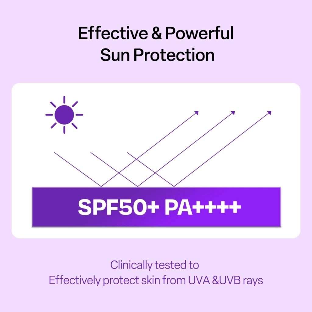 ครีมกันแดด d'Alba UV Essence Waterfull+ Tone-Up Purple Correcting Sun Cream SPF 50+ PA++++