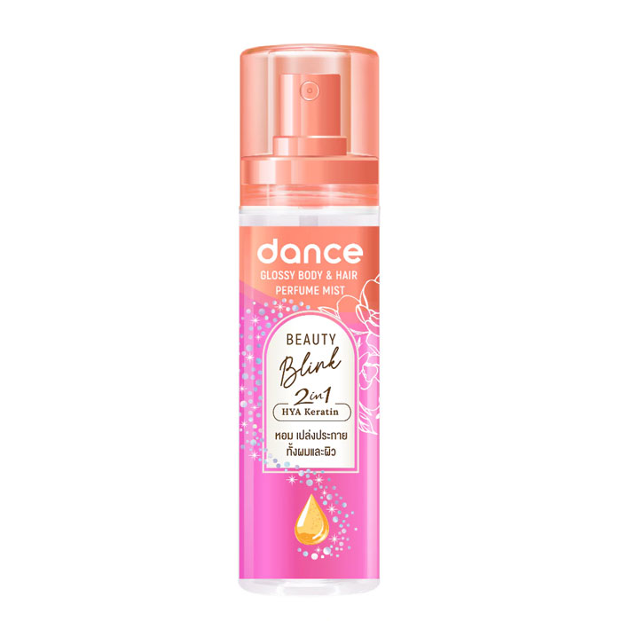 สเปรย์น้ำหอม Dance 2 in 1 Glossy Body and Hair Perfume Mist