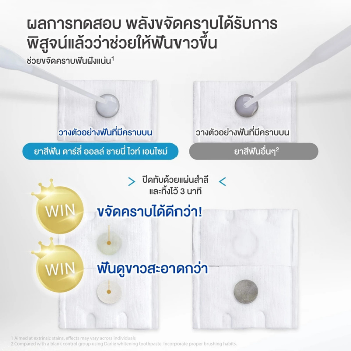 ยาสีฟัน Darlie Toothpaste All Shiny White Enzyme Fresh Mint