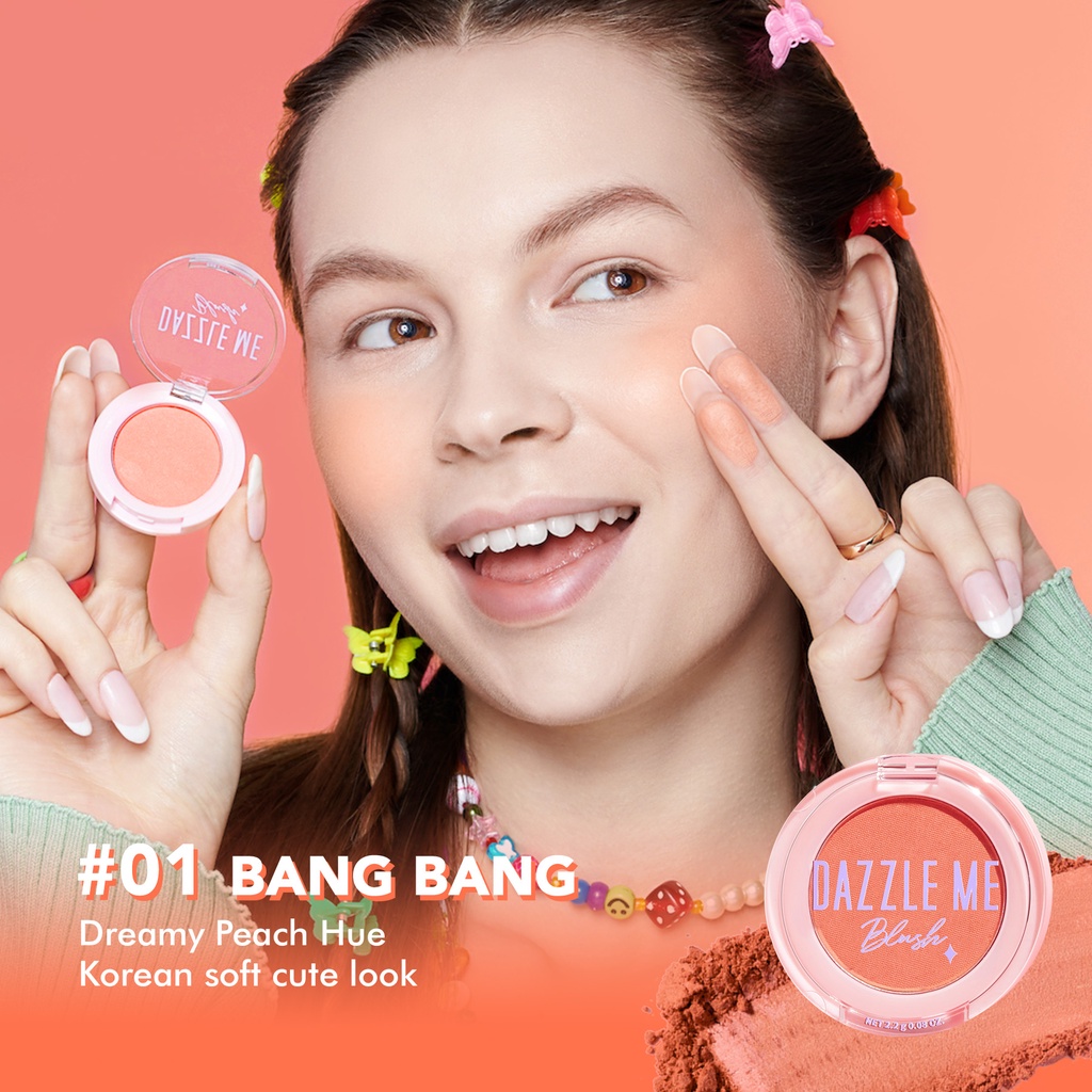 บลัชออน Dazzle Me Sweet Girl Blush