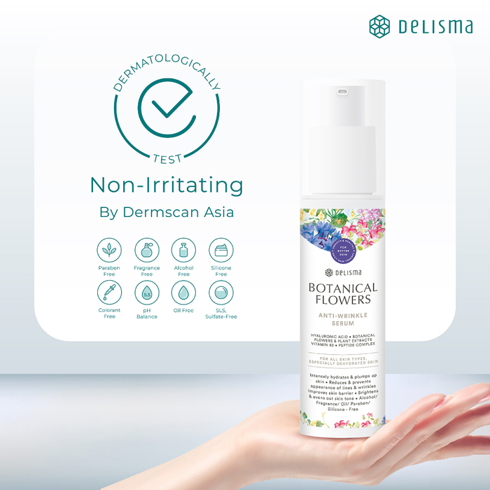 เซรั่ม Delisma Botanical Flowers Anti-Wrinkle Serum