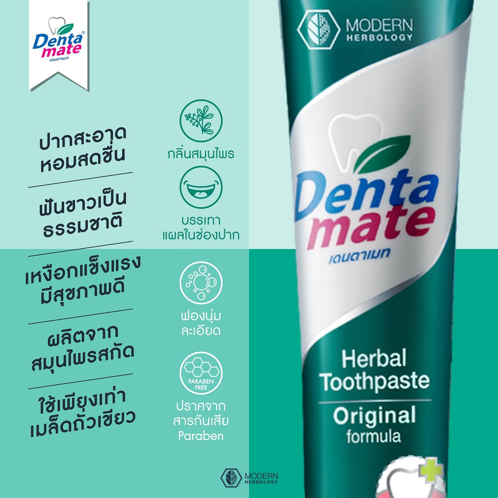 Dentamate Herbal Toothpaste Original Formula