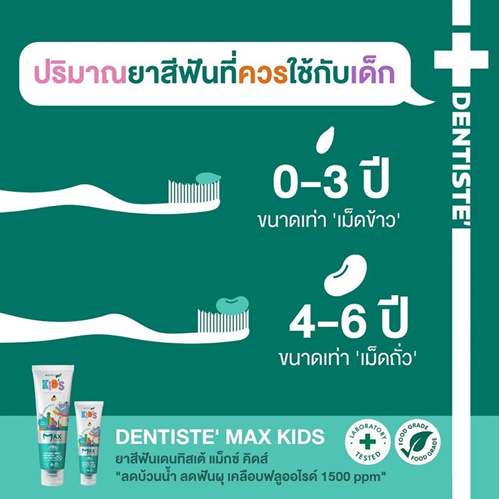 ยาสีฟันเด็ก Dentiste’ Kids Toothpaste