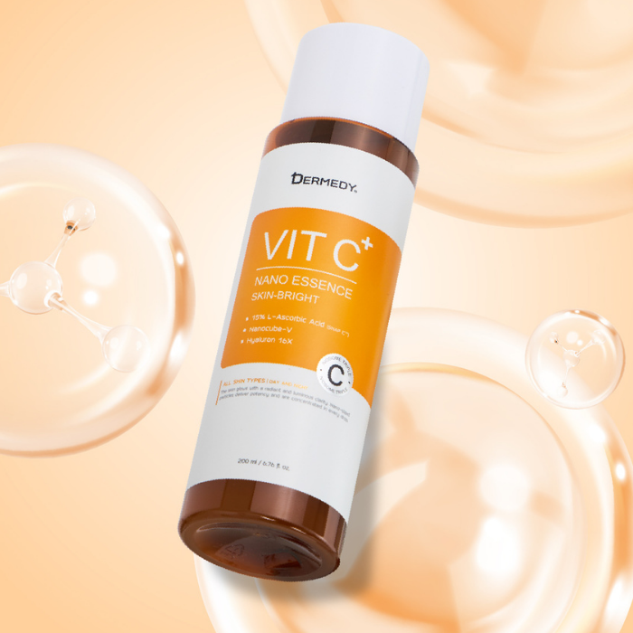 เอสเซนส์โลชั่นสูตรวิตามินซี Dermedy Vit C Plus Nano Essence
