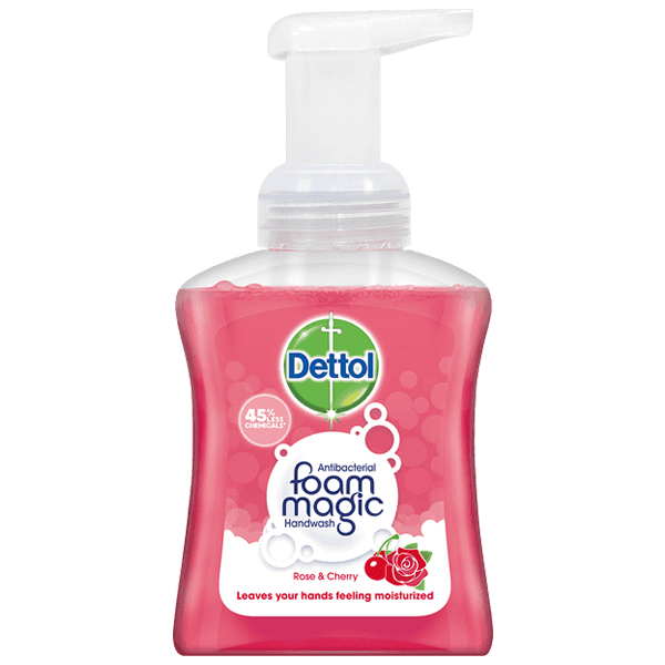 โฟมล้างมือ Dettol Foaming Hand Wash Anti-Bacteria Rose Cherry