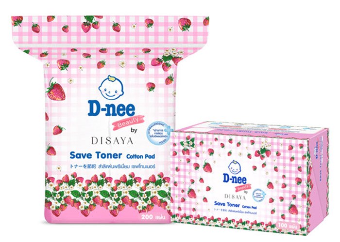 D-nee Beauty Cotton Pad Save Toner สำลีแผ่นพรีเมี่ยม แผ่นบาง นุ่มพิเศษ ไม่เป็นขุย บาดผิว รุ่นกล่อง และ รุ่นถุง 