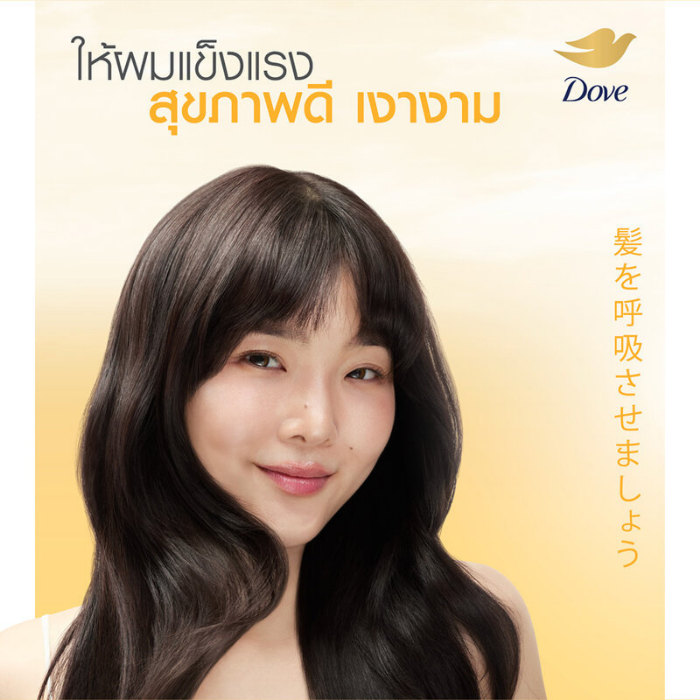 คอนดิชันเนอร์สูตรญี่ปุ่น Dove Advance Hair Series Moisture + Oil Conditioner