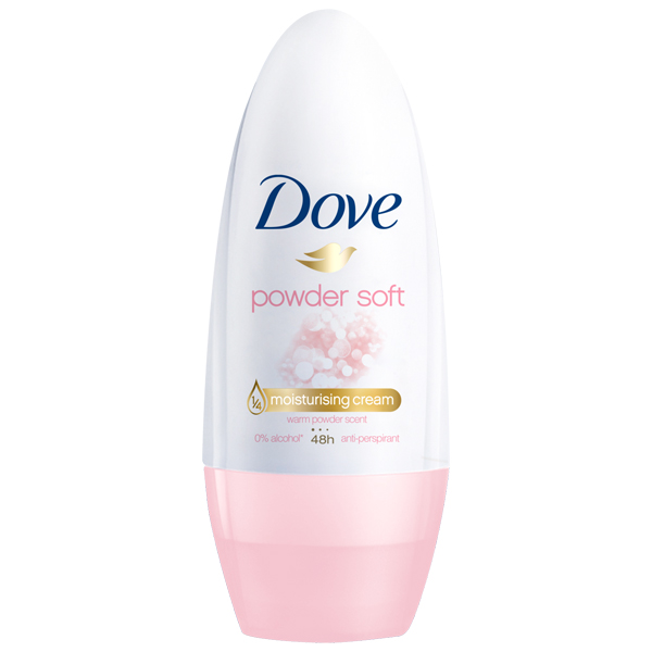 โรลออน Dove Powder Soft Antiperspirant Roll on