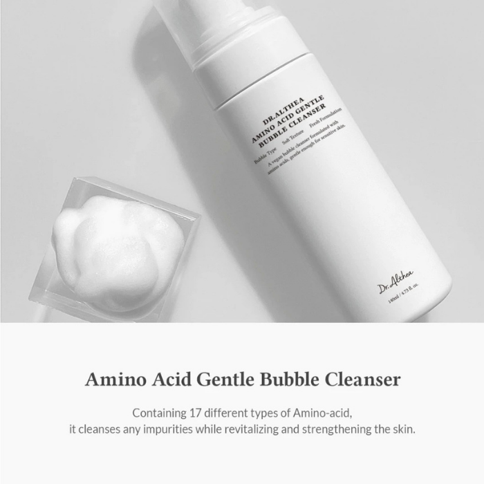 โฟมล้างหน้าสูตรอ่อนโยน Dr.Althea Amino Acid Gentle Bubble Cleanser โฟมล้างหน้าสูตรอ่อนโยน Dr.Althea Amino Acid Gentle Bubble Cleanser