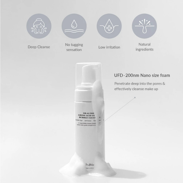 โฟมล้างหน้าสูตรอ่อนโยน Dr.Althea Amino Acid Gentle Bubble Cleanser โฟมล้างหน้าสูตรอ่อนโยน Dr.Althea Amino Acid Gentle Bubble Cleanser