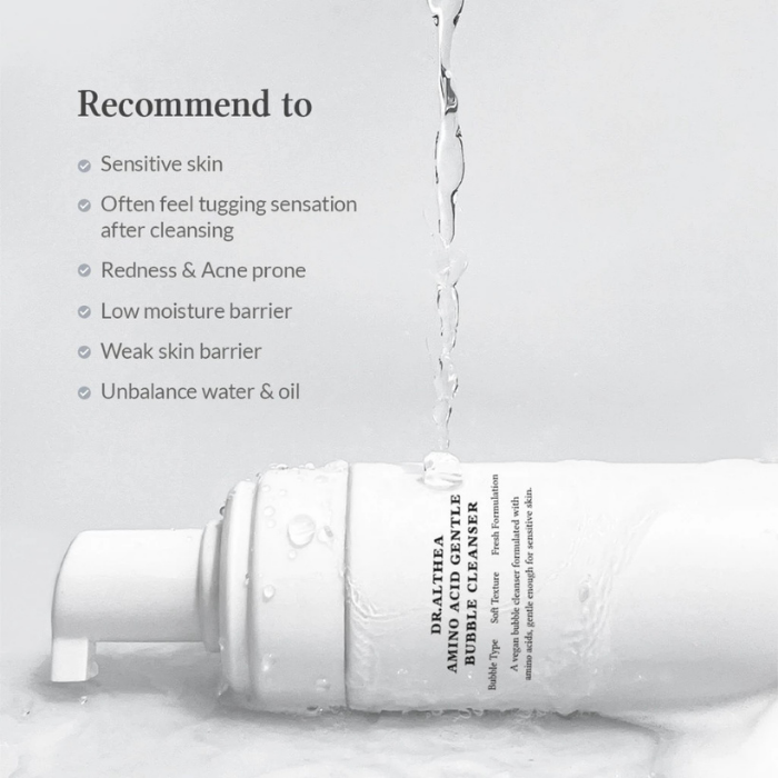 โฟมล้างหน้าสูตรอ่อนโยน Dr.Althea Amino Acid Gentle Bubble Cleanser โฟมล้างหน้าสูตรอ่อนโยน Dr.Althea Amino Acid Gentle Bubble Cleanser