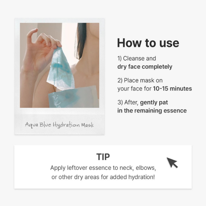 แผ่นมาสก์ Dr.Althea Aqua Blue Hydration Mask แผ่นมาสก์ Dr.Althea Aqua Blue Hydration Mask