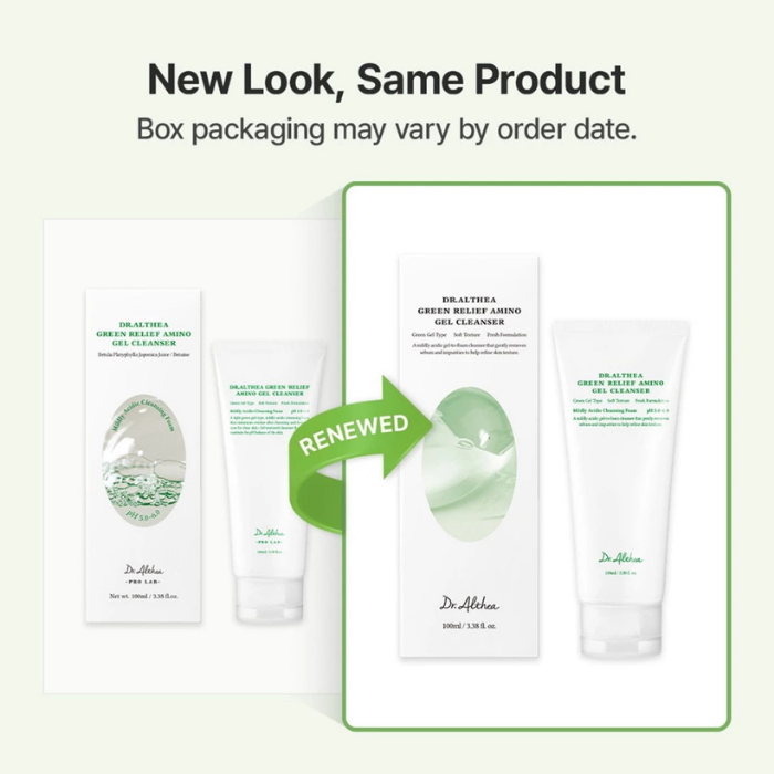 คลีนเซอร์ Dr.Althea Green Relief Amino Gel Cleanser คลีนเซอร์ Dr.Althea Green Relief Amino Gel Cleanser