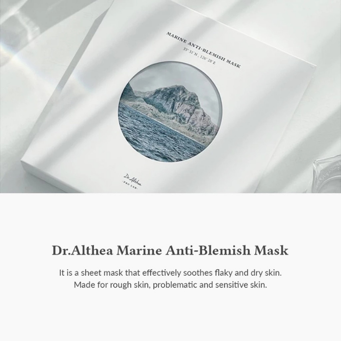 แผ่นมาส์ก Dr.Althea Marine Anti-Blemish Mask แผ่นมาส์ก Dr.Althea Marine Anti-Blemish Mask