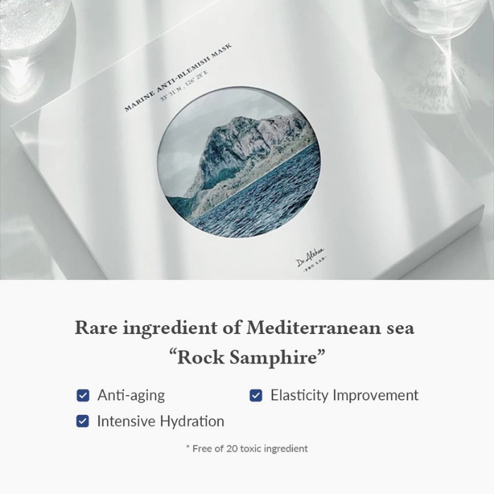 แผ่นมาส์ก Dr.Althea Marine Anti-Blemish Mask แผ่นมาส์ก Dr.Althea Marine Anti-Blemish Mask