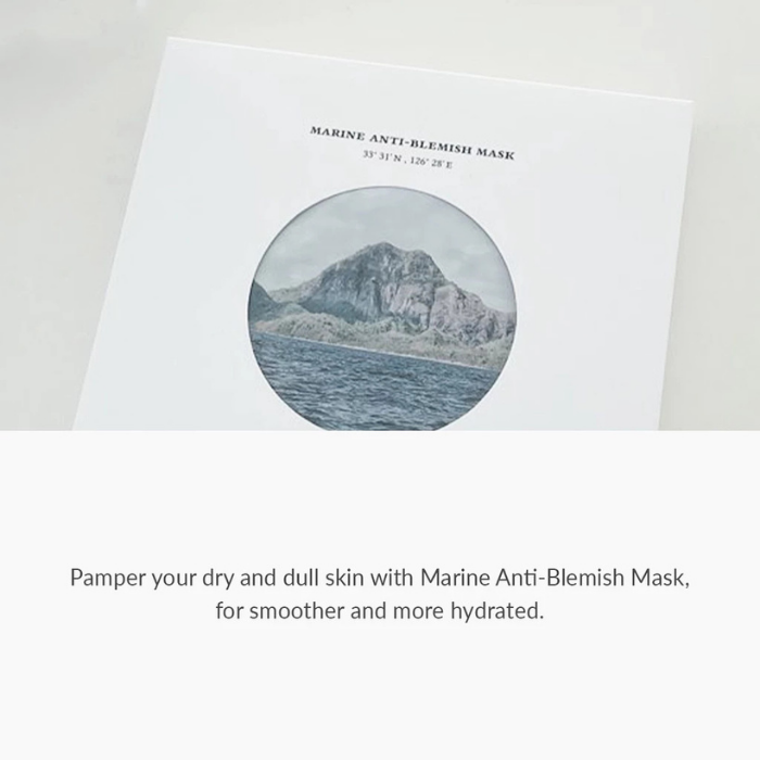 แผ่นมาส์ก Dr.Althea Marine Anti-Blemish Mask แผ่นมาส์ก Dr.Althea Marine Anti-Blemish Mask