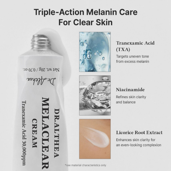 ครีมลดจุดด่างดำ Dr.Althea Melaclear Cream ครีมลดจุดด่างดำ Dr.Althea Melaclear Cream