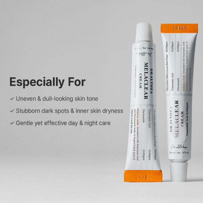 ครีมลดจุดด่างดำ Dr.Althea Melaclear Cream ครีมลดจุดด่างดำ Dr.Althea Melaclear Cream