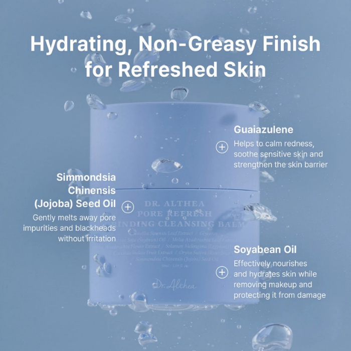 คลีนซิ่งบาล์ม Dr.Althea Pore Refresh Grinding Cleansing Balm คลีนซิ่งบาล์ม Dr.Althea Pore Refresh Grinding Cleansing Balm