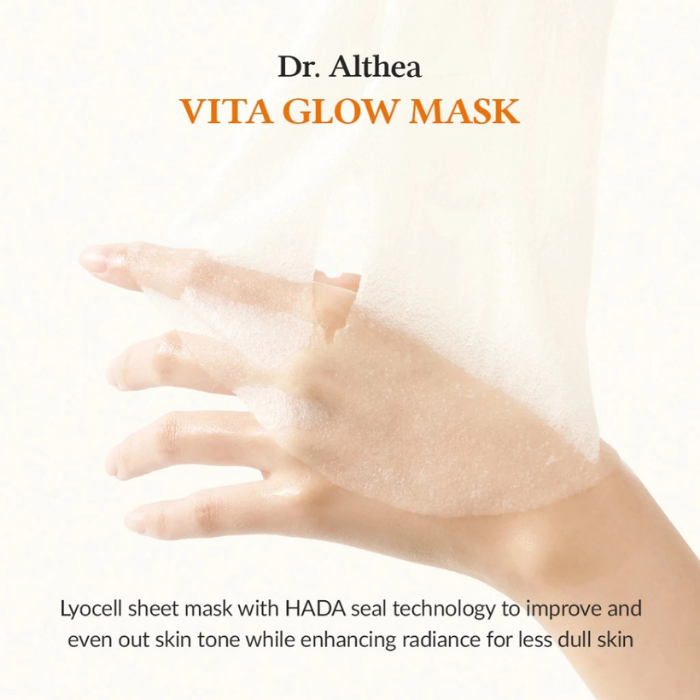 แผ่นมาสก์ Dr.Althea Vita Glow Mask แผ่นมาสก์ Dr.Althea Vita Glow Mask