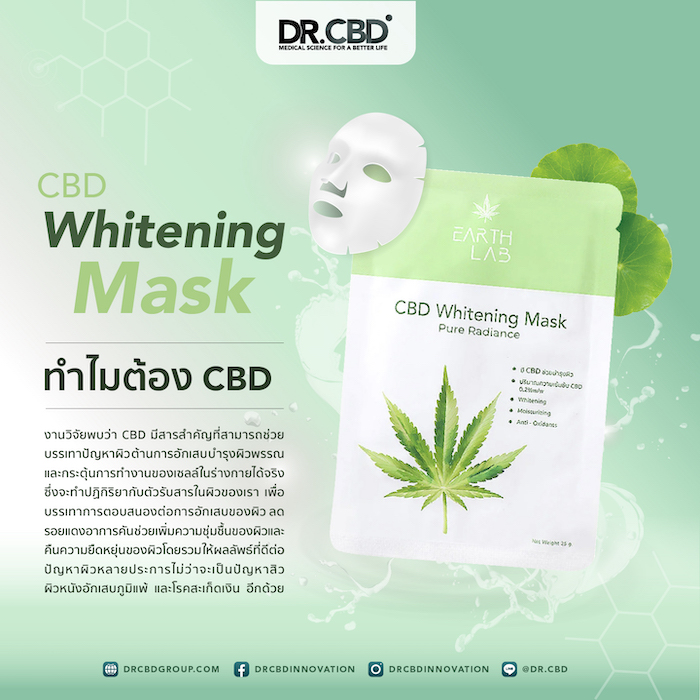 มาส์กแผ่น DR.CBD Face Mask Sheet