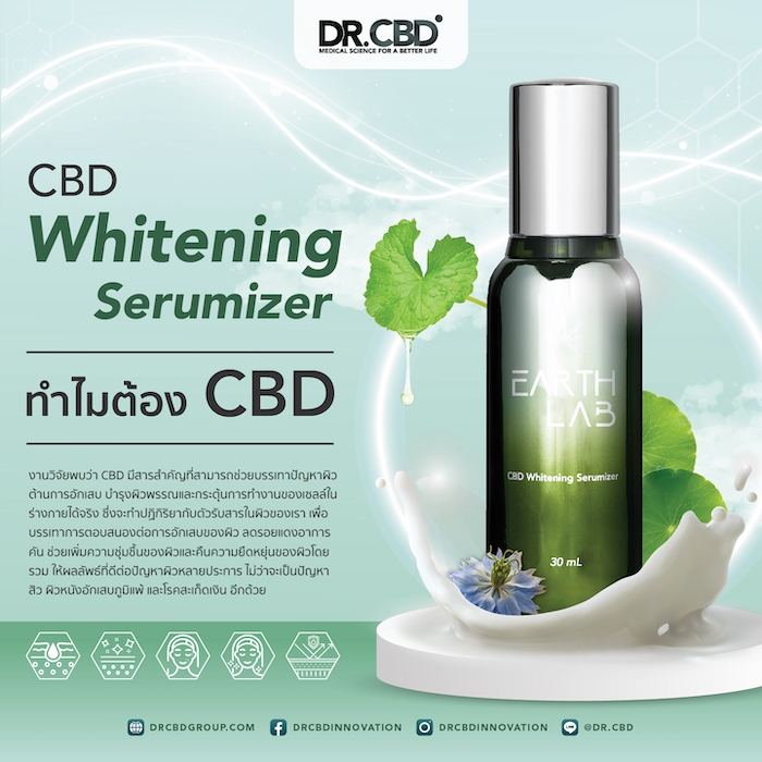 เซรั่ม Dr. CBD EARTH LAB CBD Whitening Serumizer