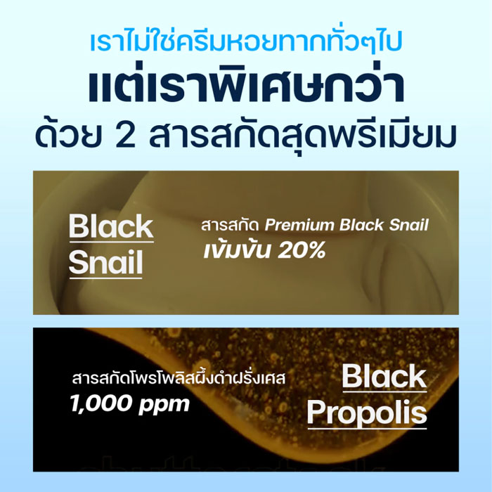 ครีมบำรุงผิวหน้า Dr.G Black Snail Cream