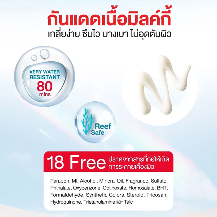 ครีมกันแดด Am Herb Advanced Ultra Long UVA & UVB Protection SPF50+ PA++++