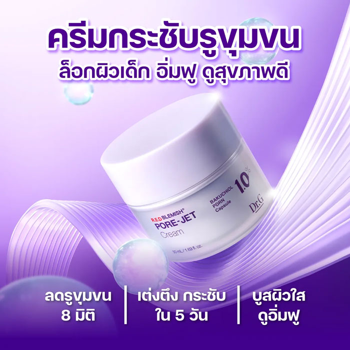 ครีมบำรุงผิวหน้า Dr.G Bakuchiol Pore-Jet Cream