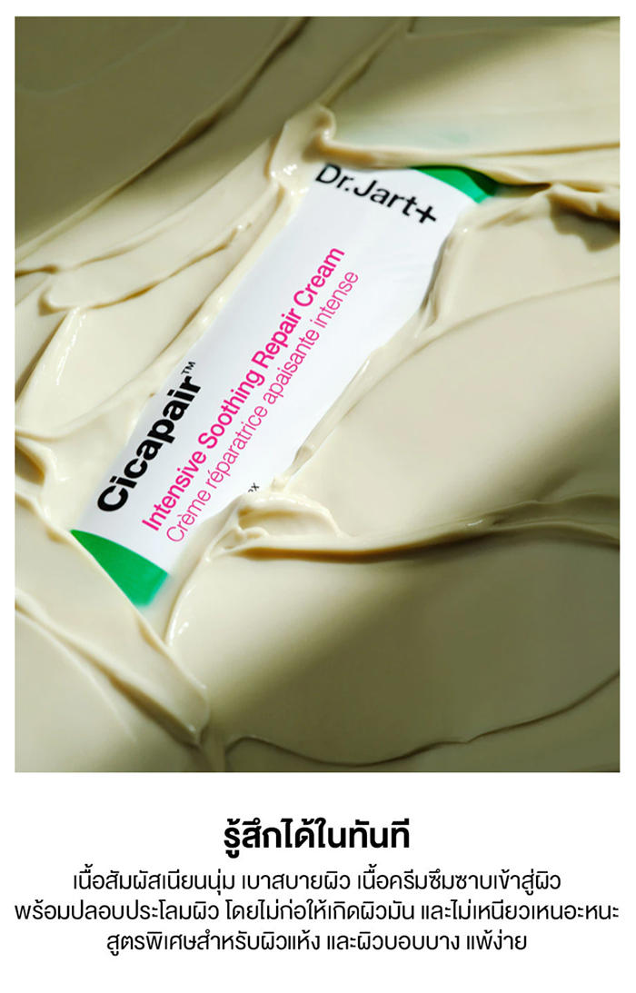 ครีมทาหน้า Dr.Jart+ Cicapair™ Intensive Soothing Repair Cream ครีมทาหน้า Dr.Jart+ Cicapair™ Intensive Soothing Repair Cream