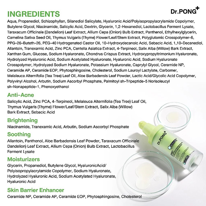 เซรั่ม Dr.PONG 28D Smart Whitening Drone Acne Activein Serum